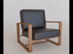 p narin leisure chair02 3Dモデル