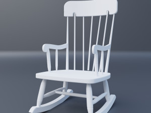 rocking chair 3Dモデル