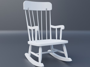 rocking chair Modello 3D