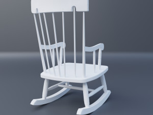 rocking chair Modello 3D