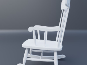 rocking chair Modello 3D