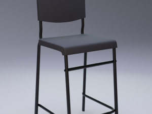 bar chair Modèle 3D