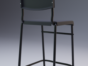 bar chair Modèle 3D