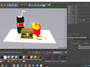 fast food 3D Model
