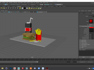 fast food 3D 模型