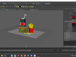 fast food 3D Model