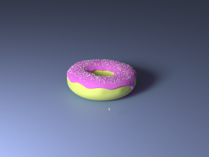 donut 3D 模型