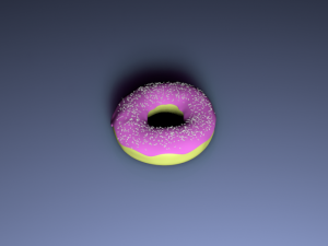 donut 3D 模型