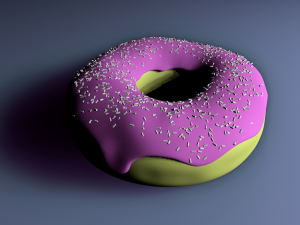 donut 3D 模型