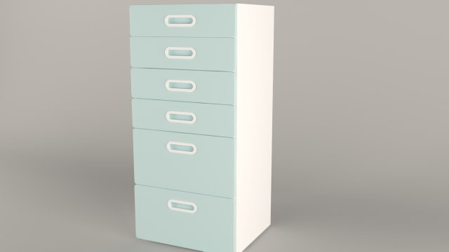 commode 3D 模型 .c4d .max .obj .3ds .fbx .stl .blend 