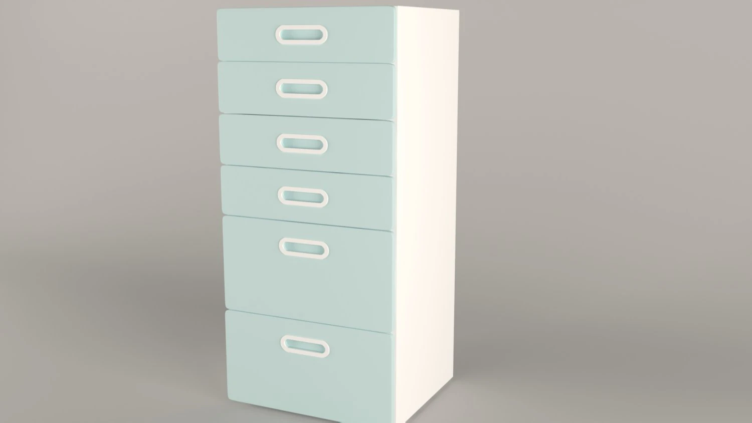 commode 3D Model .c4d .max .obj .3ds .fbx .stl .blend 