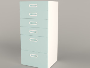 commode Modello 3D