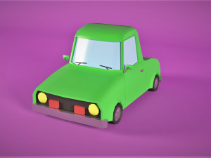 car low poly 3D Model