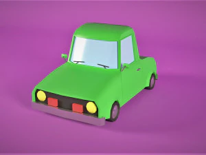 car low poly 3D Model