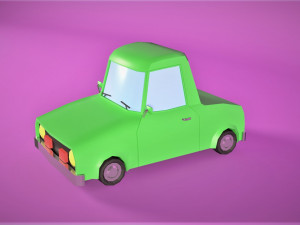 car low poly 3D Model