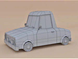 car low poly 3D Model