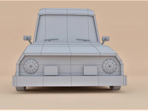 car low poly 3D Model