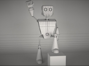 robot 3D Model