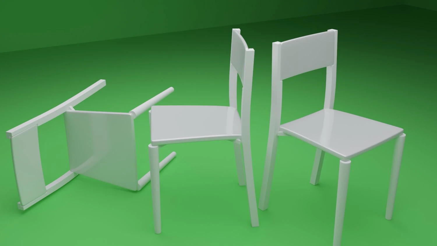 sgabello Modello 3D .c4d .max .obj .3ds .fbx .stl .blend