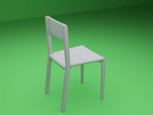 sgabello Modello 3D