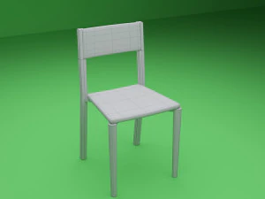 sgabello Modello 3D