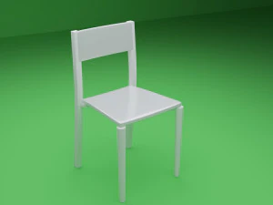 sgabello Modello 3D