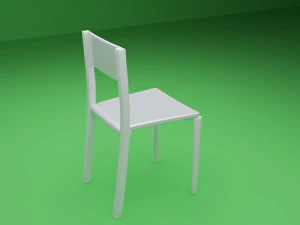 sgabello Modello 3D