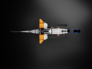 robotic raptor with military Modelo 3D
