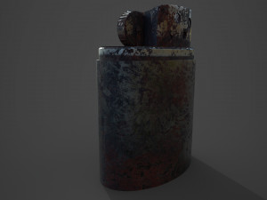 old lighter 3D Model