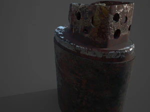 old lighter 3D Model