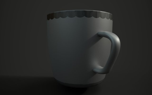 cup Model 3D .c4d .max .obj .3ds .fbx .stl .blend 