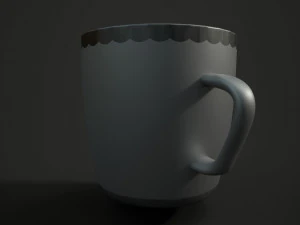 tazza Modello 3D