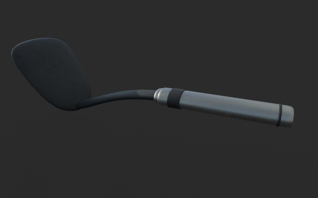 spatula 3D Модель .c4d .max .obj .3ds .fbx .stl .blend 