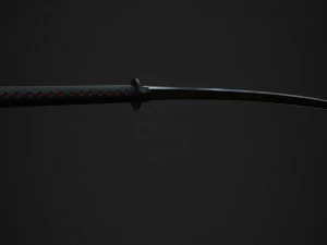 katana Modello 3D