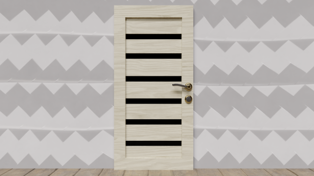 door 3D Модель .c4d .max .obj .3ds .fbx .stl .blend 