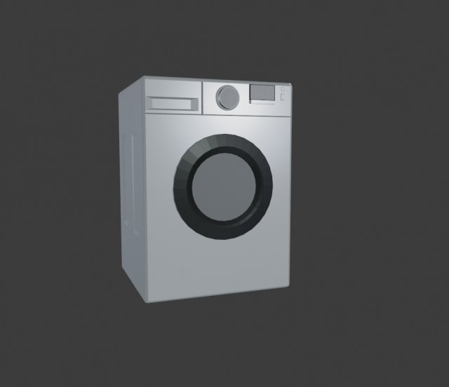washing machine Modelo 3D .c4d .max .obj .3ds .fbx .stl .blend 