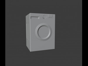 washing machine Modelo 3D