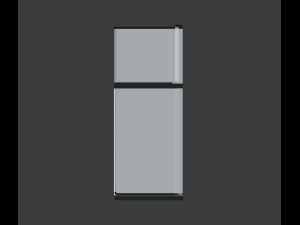 refrigerator Modelo 3D