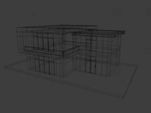 modern house 3D Model