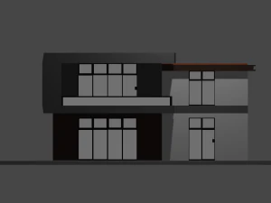 modern house 3D Model