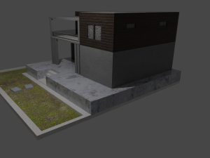 modern house Modelo 3D