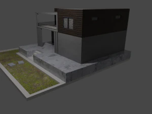 modern house 3D Model
