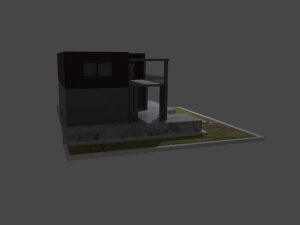 modern house Modelo 3D