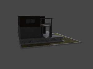 modern house 3D Model