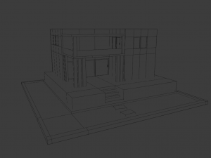 modern house Modelo 3D