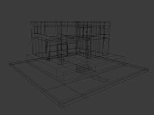 modern house Modelo 3D