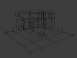 modern house 3D Model