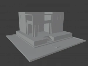 modern house 3D Model