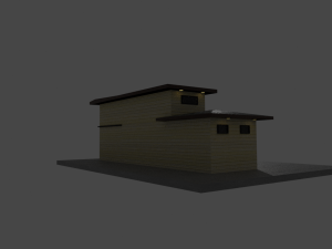 modern house 3D Модель