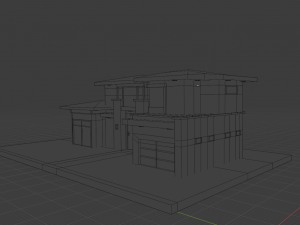 modern house 3D Модель